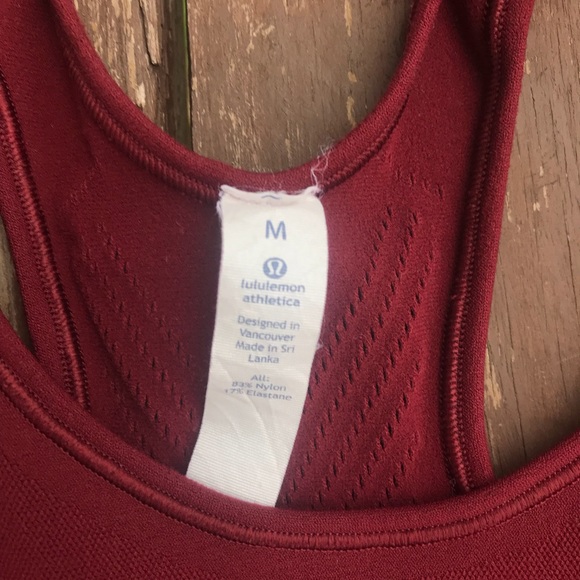 Lululemon top in red - Picture 3 of 5